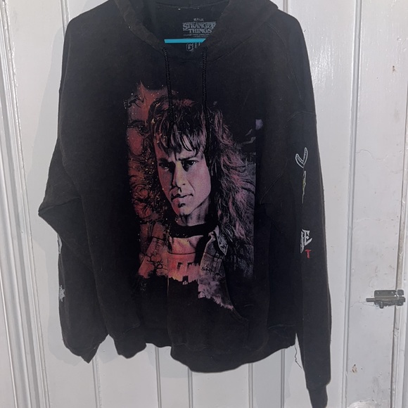 Goat Crew Stranger Things Eddie Munson Vintage Hoodie Limited Edition - Picture 5 of 7